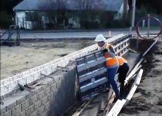 Concrete Wall Brick Construction