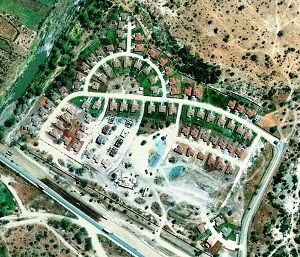 Satellite Photos of Job Sites Using Aluminum Formwork 